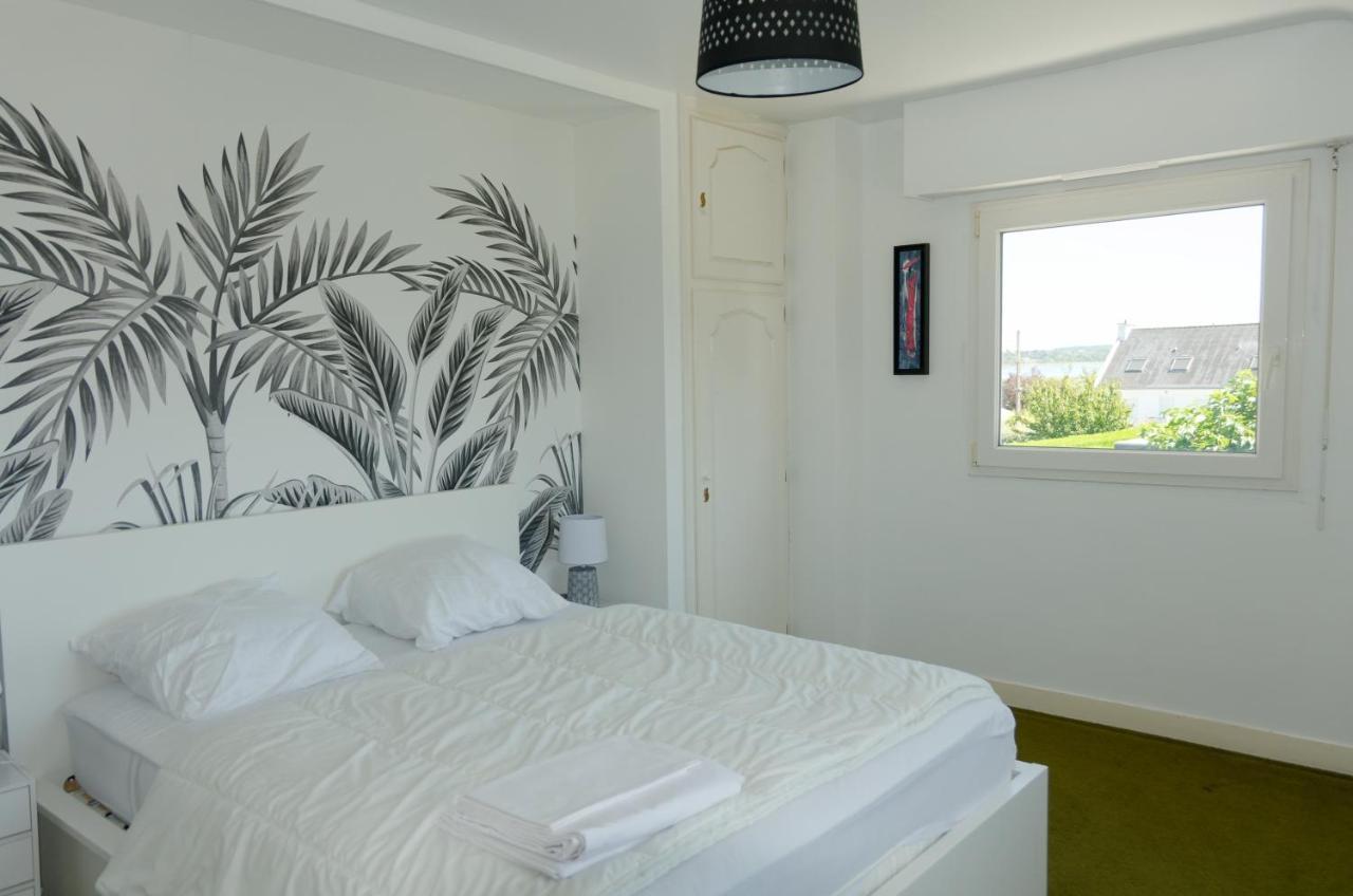 Maison Golfe Du Morbihan - Vue Mer - Plage A 600M - 6 Chambres Sene Bagian luar foto