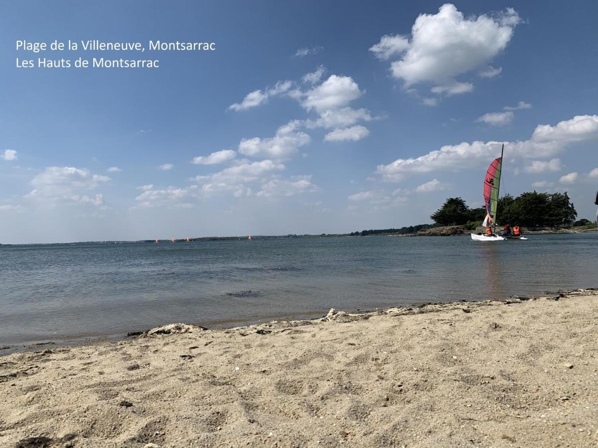 Maison Golfe Du Morbihan - Vue Mer - Plage A 600M - 6 Chambres Sene Bagian luar foto