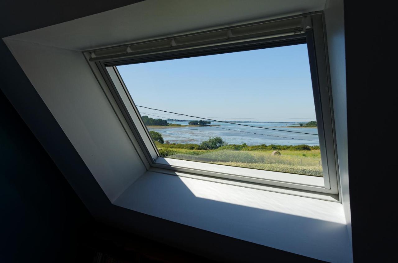 Maison Golfe Du Morbihan - Vue Mer - Plage A 600M - 6 Chambres Sene Bagian luar foto